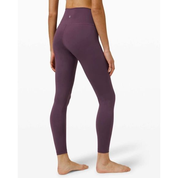lululemon athletica Pants - Lululemon Wunder Under High-Rise Tight 28" Luxtreme in Grape Thistle Size 8